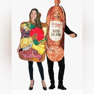 Rasta Imposta Halloween Costume, Charcuterie Board & Hard Salami